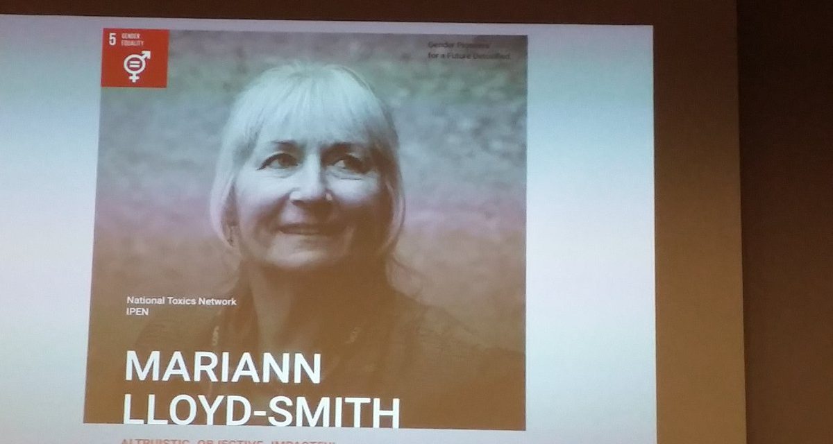 Congratulations to Dr Mariann Lloyd-Smith for her award!
